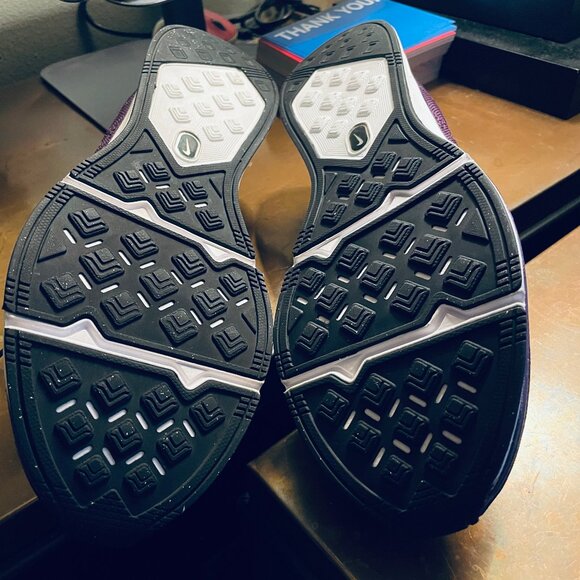 Nike FLyknit Trainer Racer Mens 11.5 US 45.5 EUR Night Purple - Picture 12 of 13